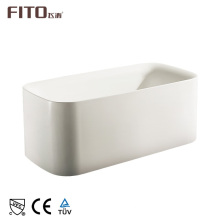 CE CUPC Approval White Luxury Square Vertical Acrylic Bathtub